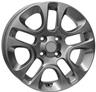 Set 4pz Jantes alliage pour  fiat--500,500 c,panda, 14 pouses 51911240 5,5jx14 4x98 et35  58,1 w165 desio sylver wsp italy