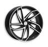 Jantes alliage pour  volkswagen t5,t6, 19 pouses  8,5jx19 5x120 et42  65,1 heron 5l1 nero opaco diamantato etabeta