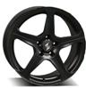 Set 4pz Alloy wheels for fiat,nissan,renault,suzuki, 15 inchs  6,5jx15 5x114 et38  67,1 alnair 5cs nero opaco etabeta