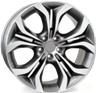 Cerchi in lega per bmw, 20 pollici 10,0jx20 5x120 et40 74,1 bm74 f antracite diamantato replica economy line